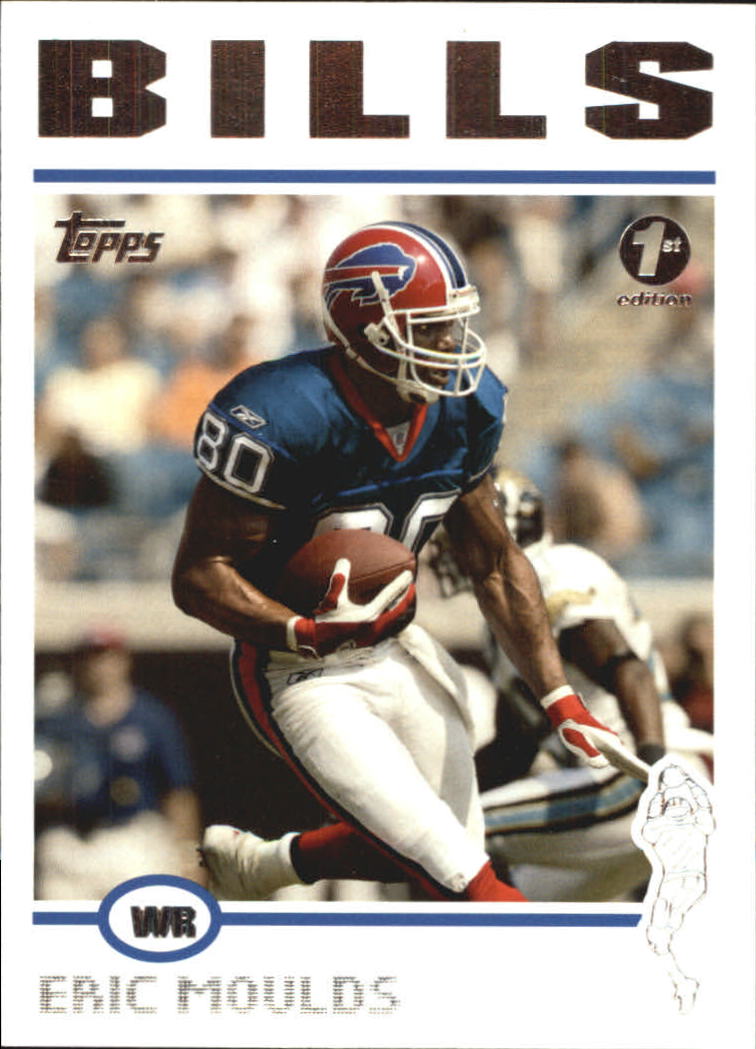 2004 Topps First Edition Buffalo Bills Football Card 19 Eric Moulds eBay