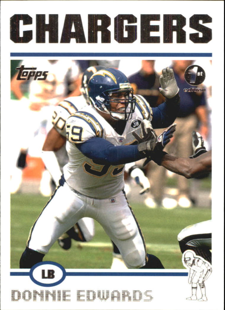 2004 Topps First Edition #111 Donnie Edwards