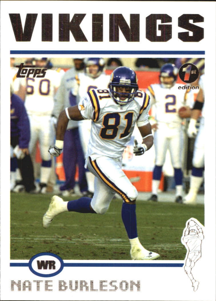 2004 Topps First Edition #138 Nate Burleson