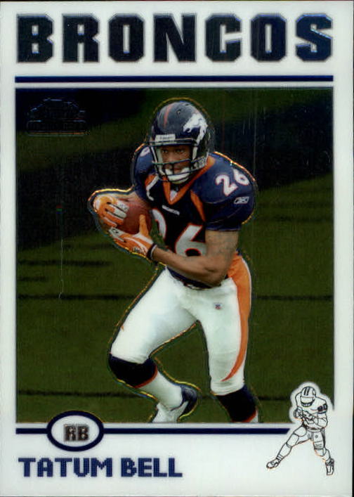 2004 Topps Chrome #172 Tatum Bell RC