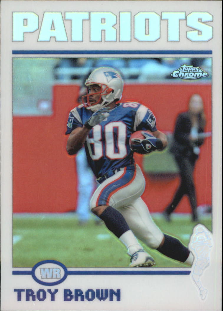 2000 Fleer Tradition Troy Brown New England Patriots #40