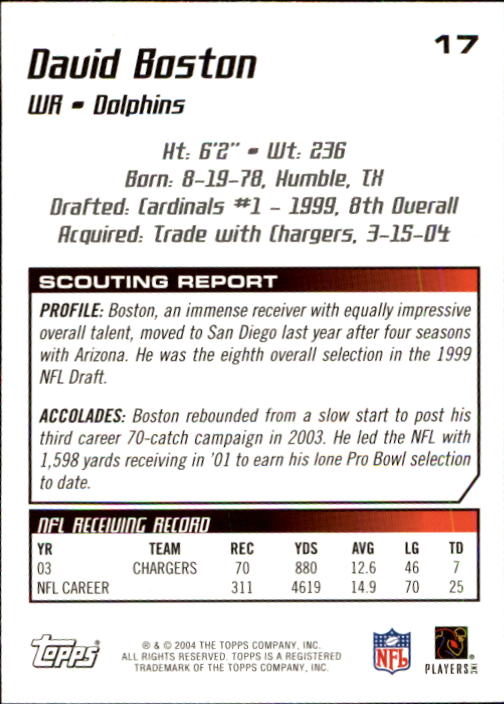 B4109- 2004 Topps Draft Picks And Prospects Fb Karten -du Pick- 15 + Kostenlose - Bild 35 von 341