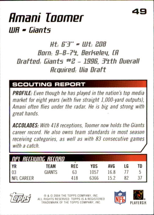 B4109- 2004 Topps Draft Picks And Prospects Fb Karten -du Pick- 15 + Kostenlose - Bild 98 von 341