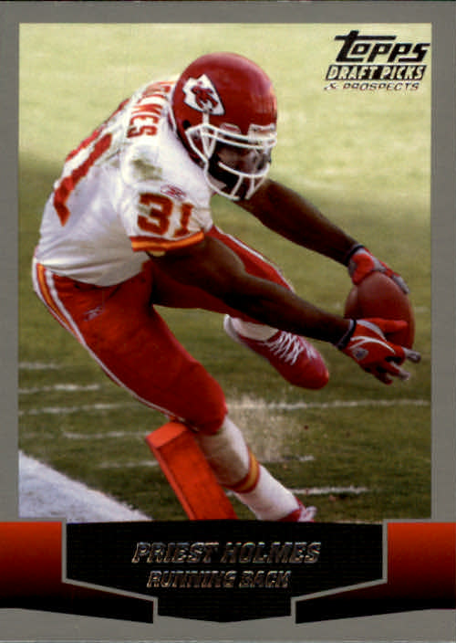 Priest Holmes Memorabilia, Autographed Priest Holmes Collectibles