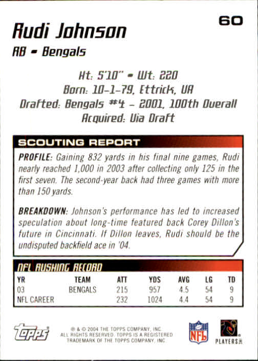 B4109- 2004 Topps Draft Picks And Prospects Fb Karten -du Pick- 15 + Kostenlose - Bild 118 von 341