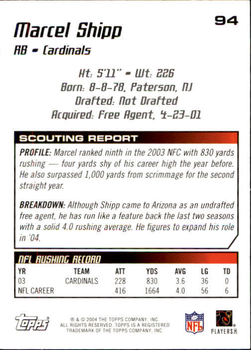 B4109- 2004 Topps Draft Picks And Prospects Fb Karten -du Pick- 15 + Kostenlose - Bild 186 von 341