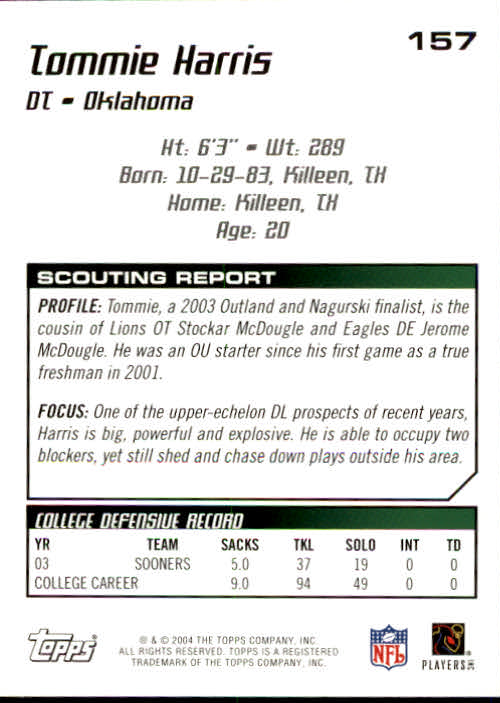 B4109- 2004 Topps Draft Picks And Prospects Fb Karten -du Pick- 15 + Kostenlose - Bild 292 von 341