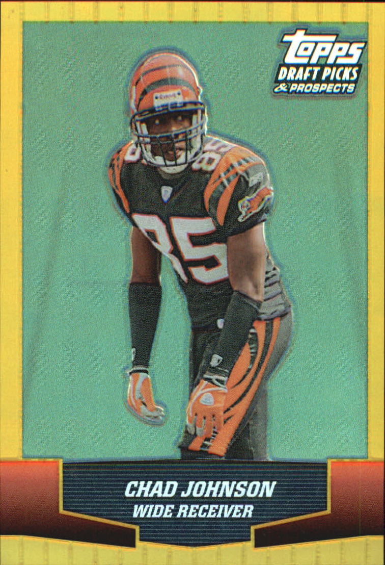 2004 Topps Draft Picks and Prospects Gold Chrome #15 Chad Johnson