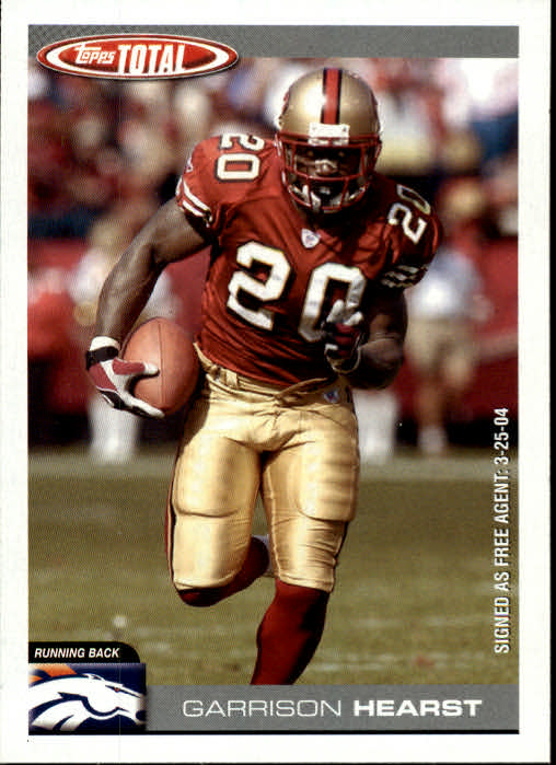 B1232- 2004 Topps Total FB Card #s 1-250 +Rookies -You Pick- 15+ FREE US SHIP - Picture 94 of 501