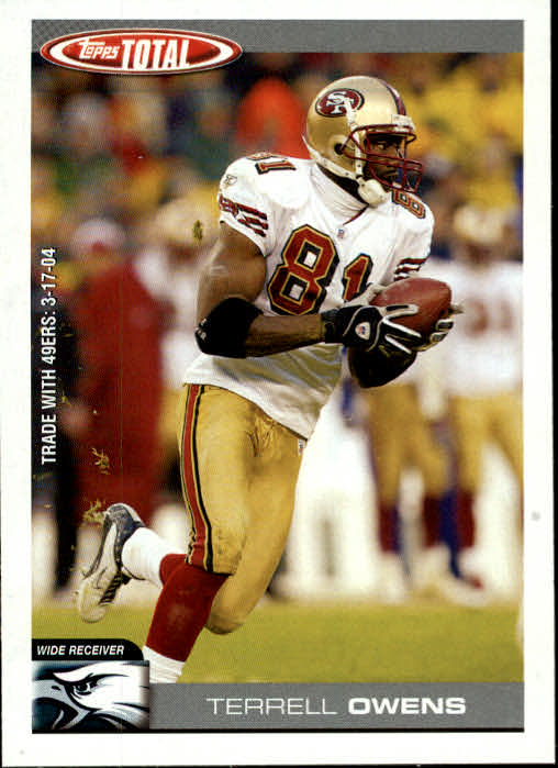 B1232- 2004 Topps Total FB Card #s 1-250 +Rookies -You Pick- 15+ FREE US SHIP - Picture 262 of 501