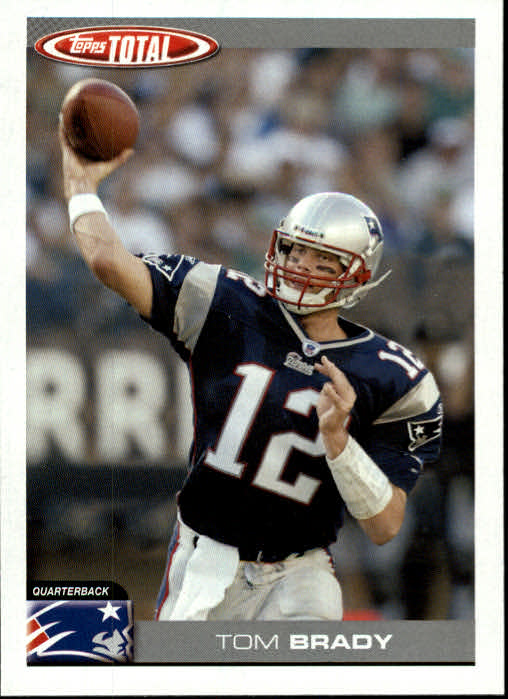 Tom Brady 2004 Leaf Rookies & Stars Card #56