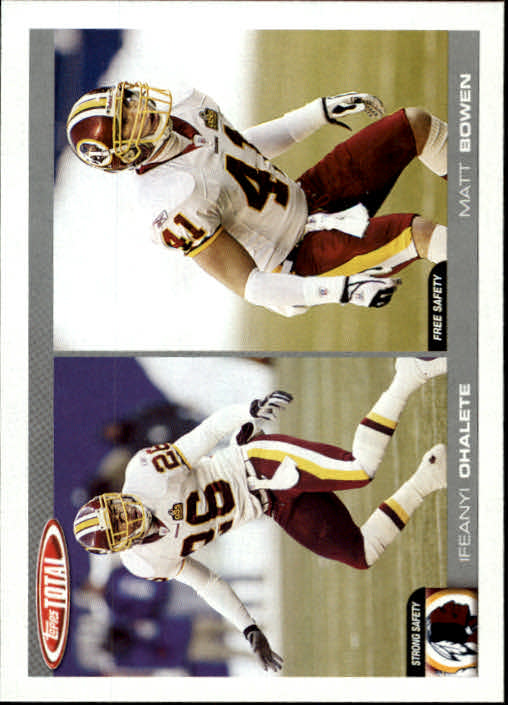 B1232- 2004 Topps Total FB Cards 251-440 +Rookies -You Pick- 15+ FREE US SHIP