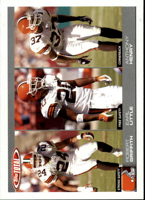 2004 Topps Total #312 Robert Griffith/Earl Little/Anthony Henry