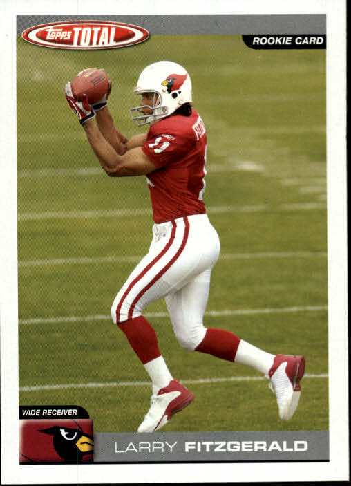 2004 Topps Total #400 Larry Fitzgerald RC