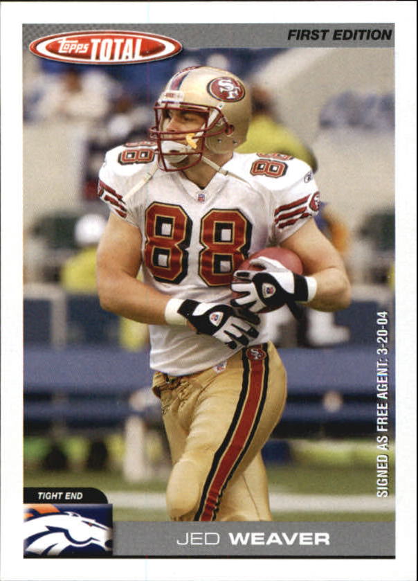 2004 Topps Total First Edition #37 Jed Weaver
