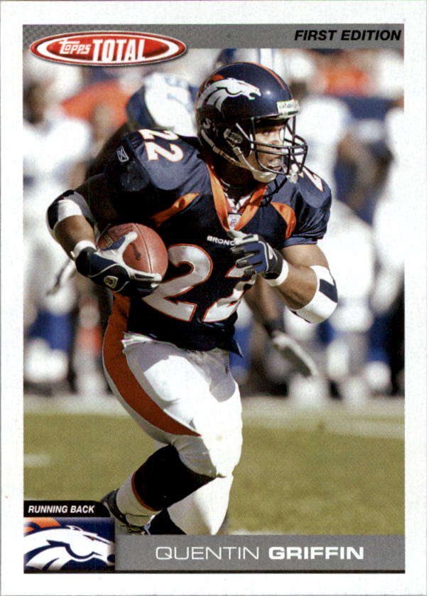 2004 Topps Total First Edition #63 Quentin Griffin