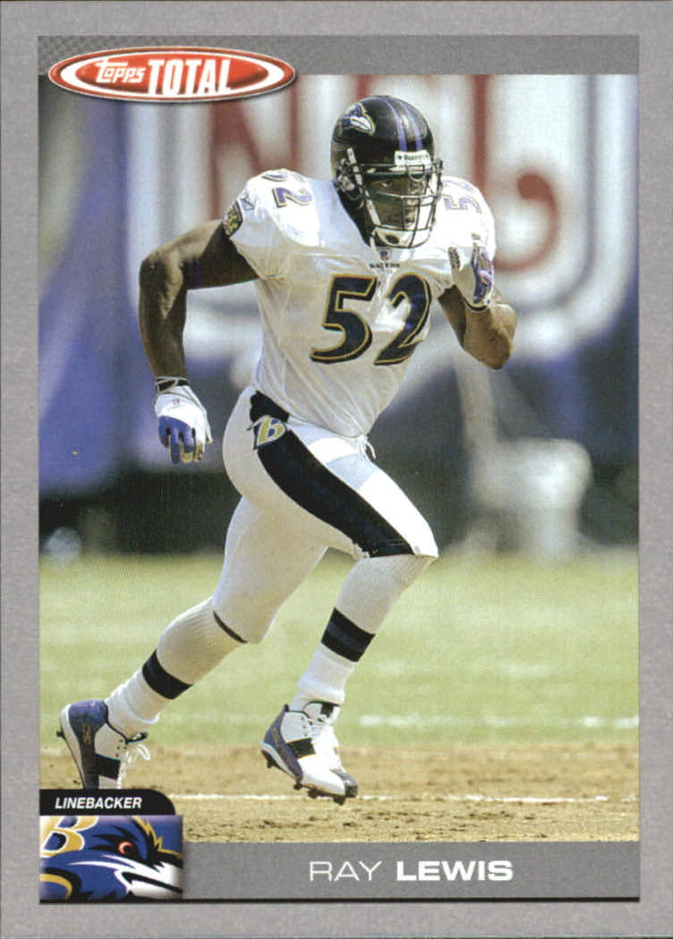 2004 Topps Total Silver 152 Ray Lewis Card eBay