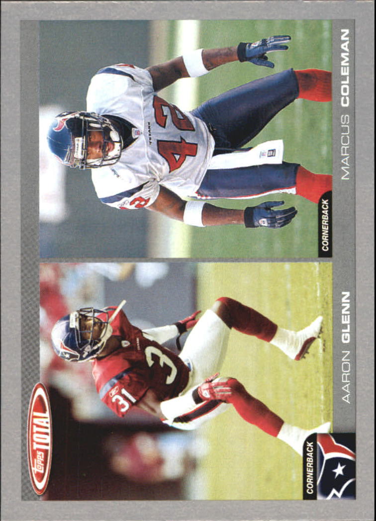 2004 Topps Total Silver #233 Aaron Glenn/Marcus Coleman
