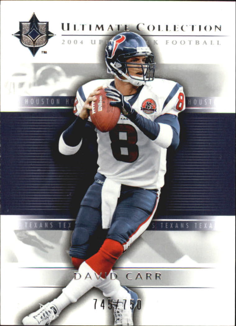 2004 Ultimate Collection (Upper Deck) Football "Main Set" Cards #1 to #135 - Bild 26 von 97