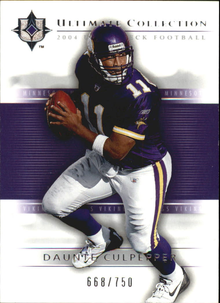 2004 Ultimate Collection (Upper Deck) Football "Main Set" Cards #1 to #135 - Bild 32 von 97