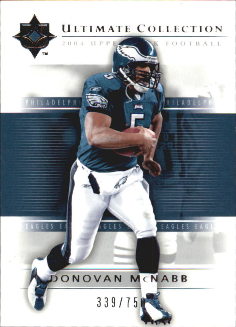 2004 Ultimate Collection (Upper Deck) Football "Main Set" Cards #1 to #135 - Bild 40 von 97