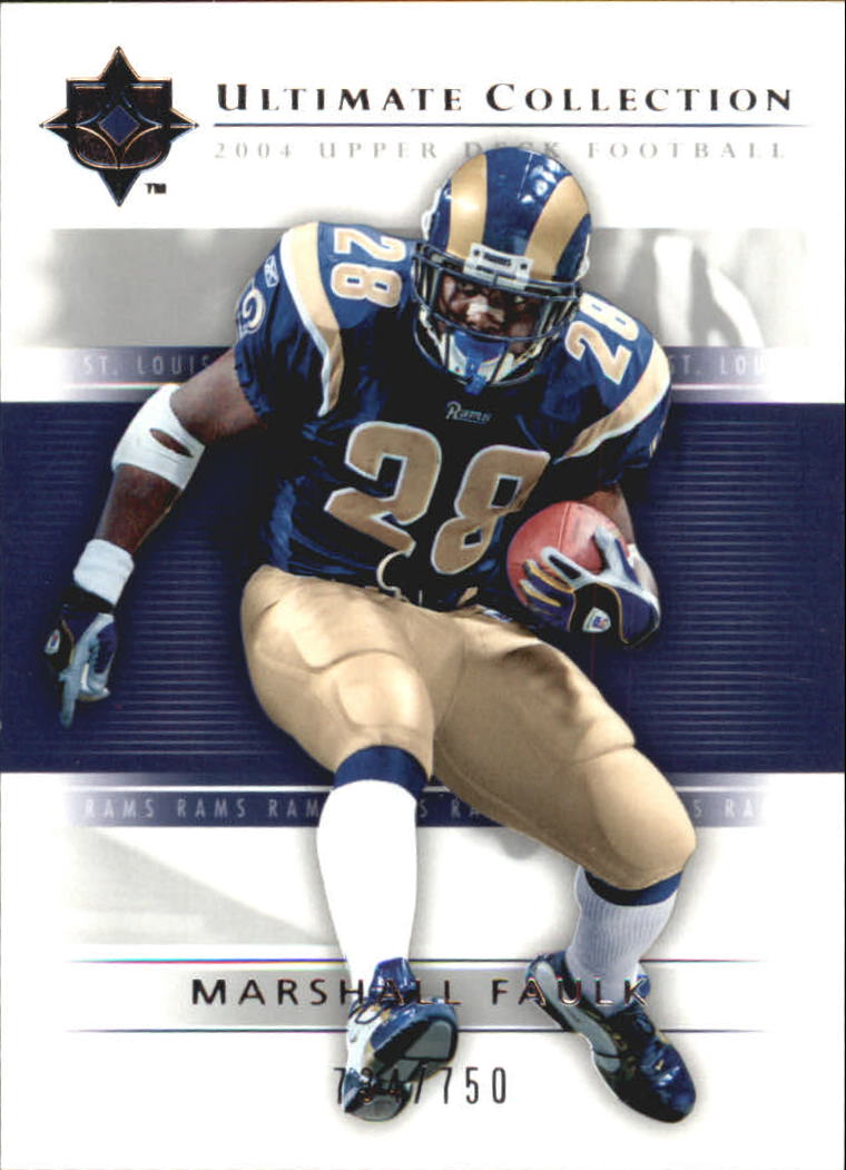2004 Ultimate Collection (Upper Deck) Football "Main Set" Cards #1 to #135 - Bild 46 von 97