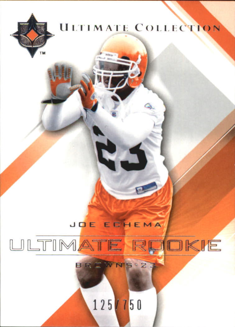 2004 Ultimate Collection (Upper Deck) Football "Main Set" Cards #1 to #135 - Bild 62 von 97