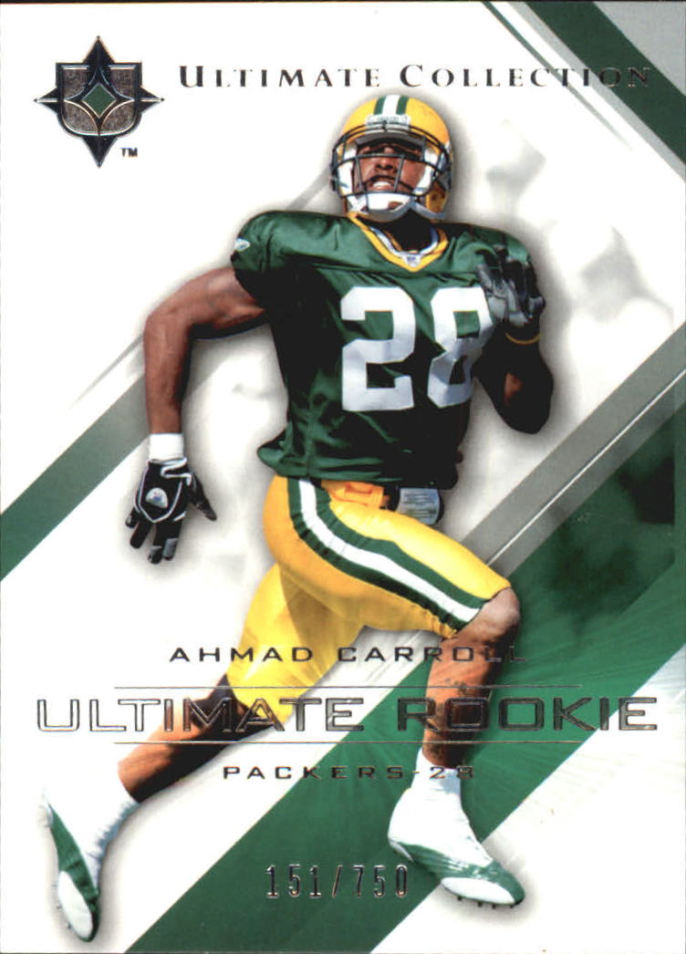 2004 Ultimate Collection (Upper Deck) Football "Main Set" Cards #1 to #135 - Bild 78 von 97