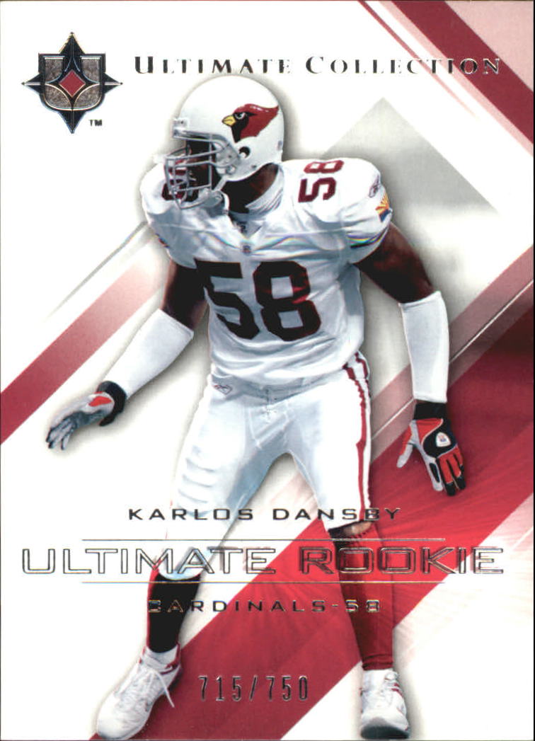 2004 Ultimate Collection (Upper Deck) Football "Main Set" Cards #1 to #135 - Bild 90 von 97