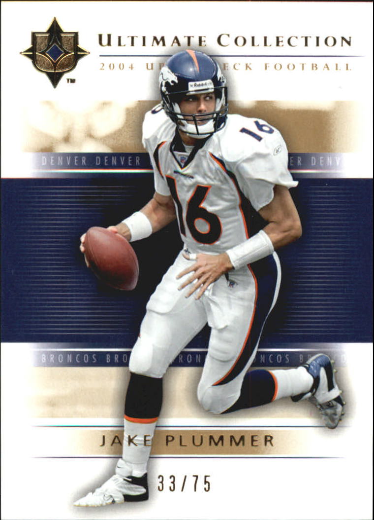 2004 Ultimate Collection Gold #18 Jake Plummer