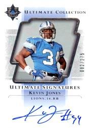 2004 Ultimate Collection Ultimate Signatures #USKJ Kevin Jones/275