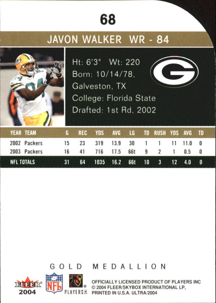B5905- 2004 Ultra Football Assorted Insert Cards -You Pick- 15+ FREE US SHIP - Picture 115 of 401