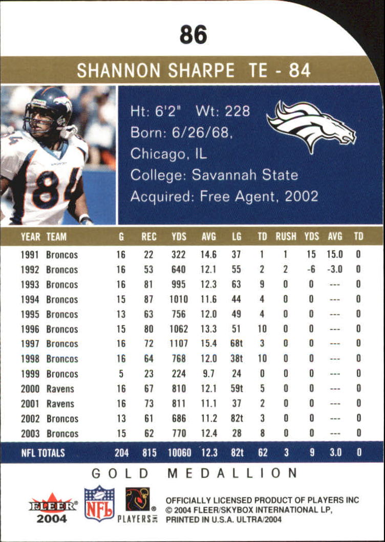 B5905- 2004 Ultra Football Assorted Insert Cards -You Pick- 15+ FREE US SHIP - Picture 149 of 401