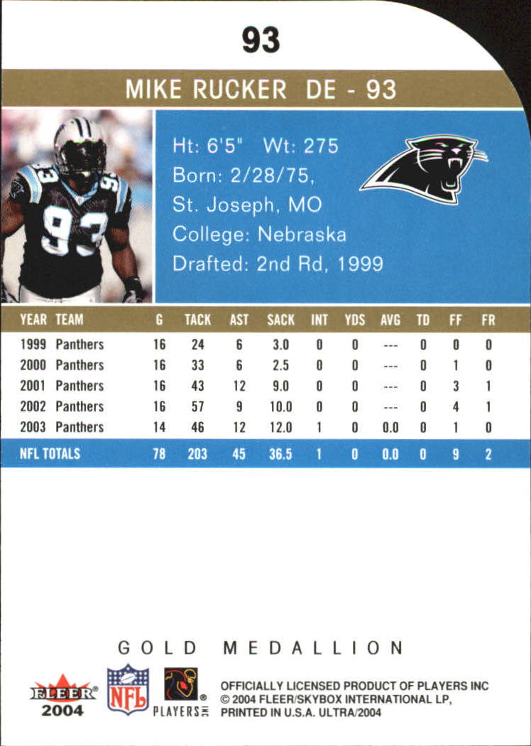 B5905- 2004 Ultra Football Assorted Insert Cards -You Pick- 15+ FREE US SHIP - Picture 161 of 401