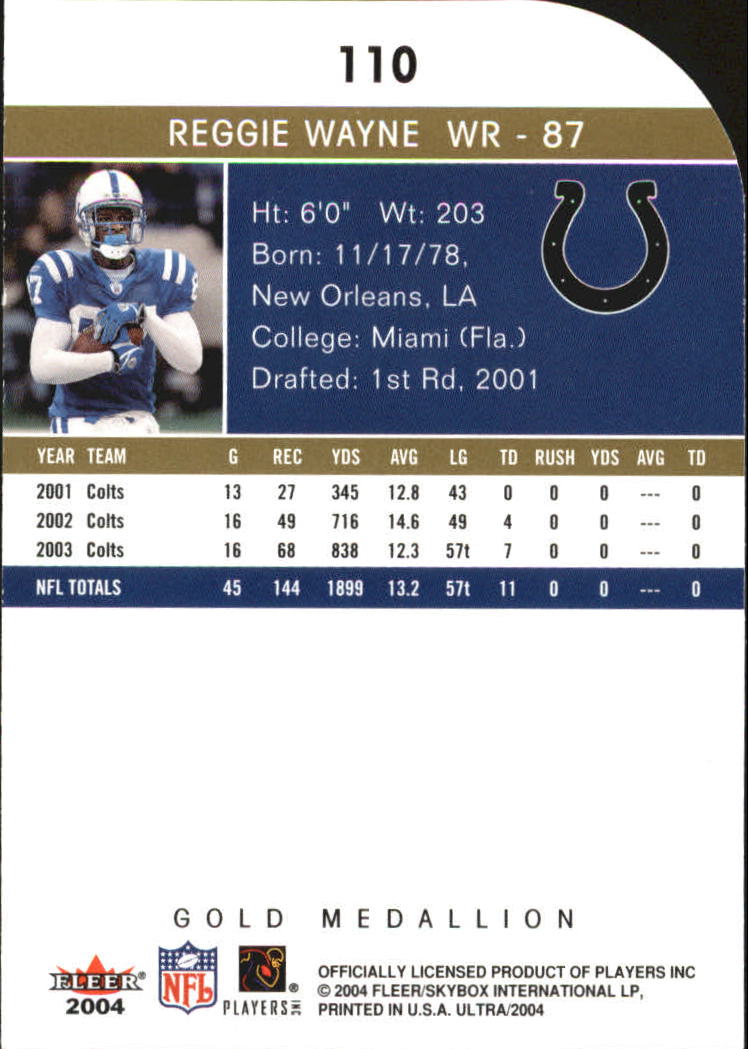 B5905- 2004 Ultra Football Assorted Insert Cards -You Pick- 15+ FREE US SHIP - Picture 193 of 401