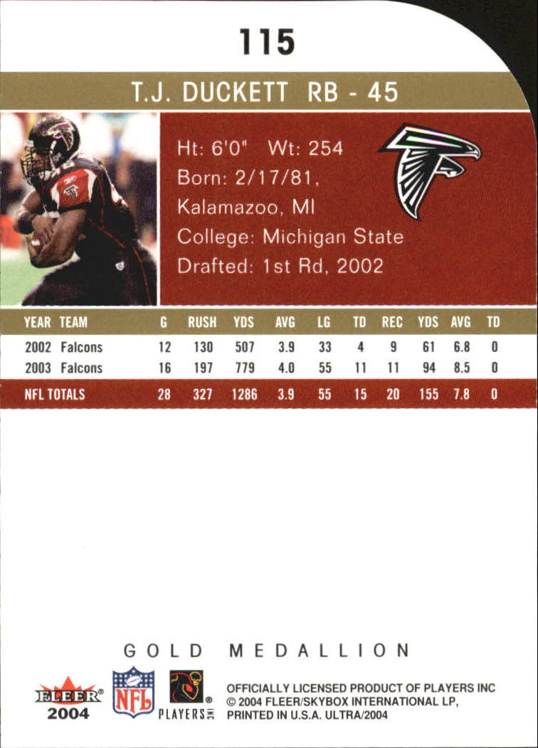 B5905- 2004 Ultra Football Assorted Insert Cards -You Pick- 15+ FREE US SHIP - Picture 203 of 401