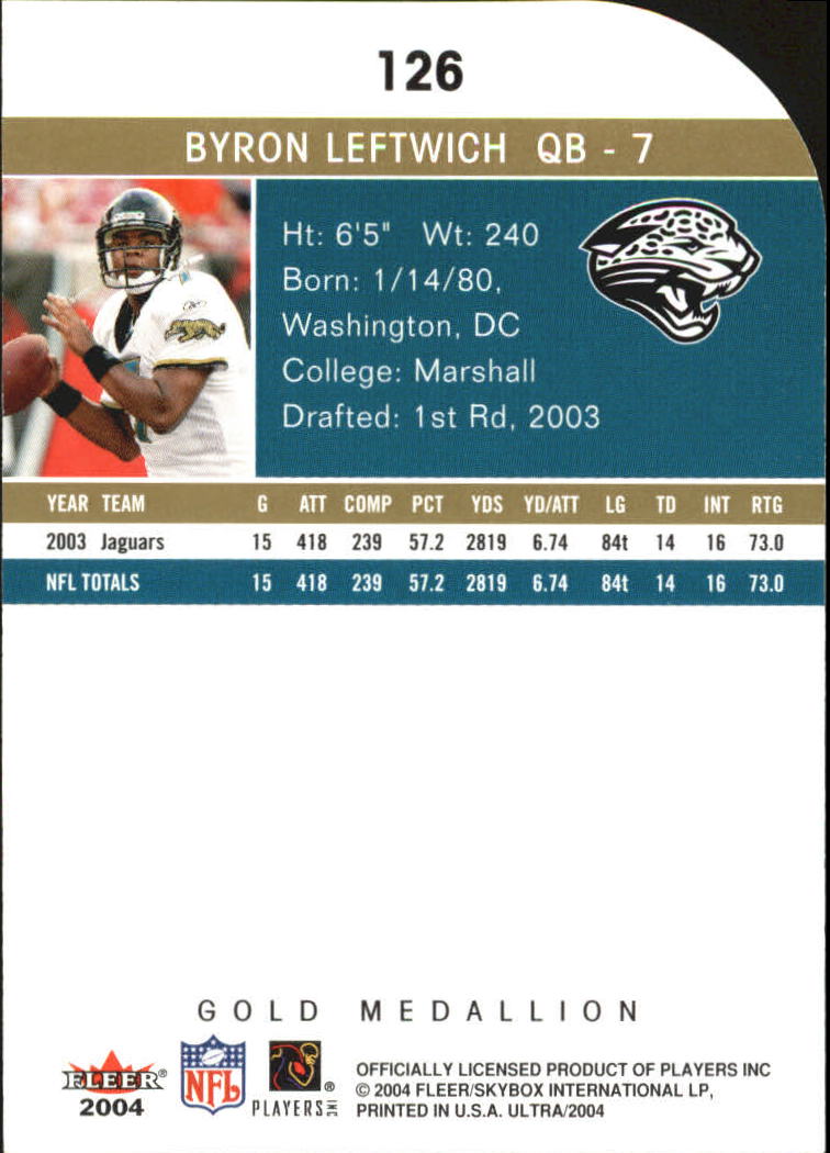 B5905- 2004 Ultra Football Assorted Insert Cards -You Pick- 15+ FREE US SHIP - Picture 223 of 401