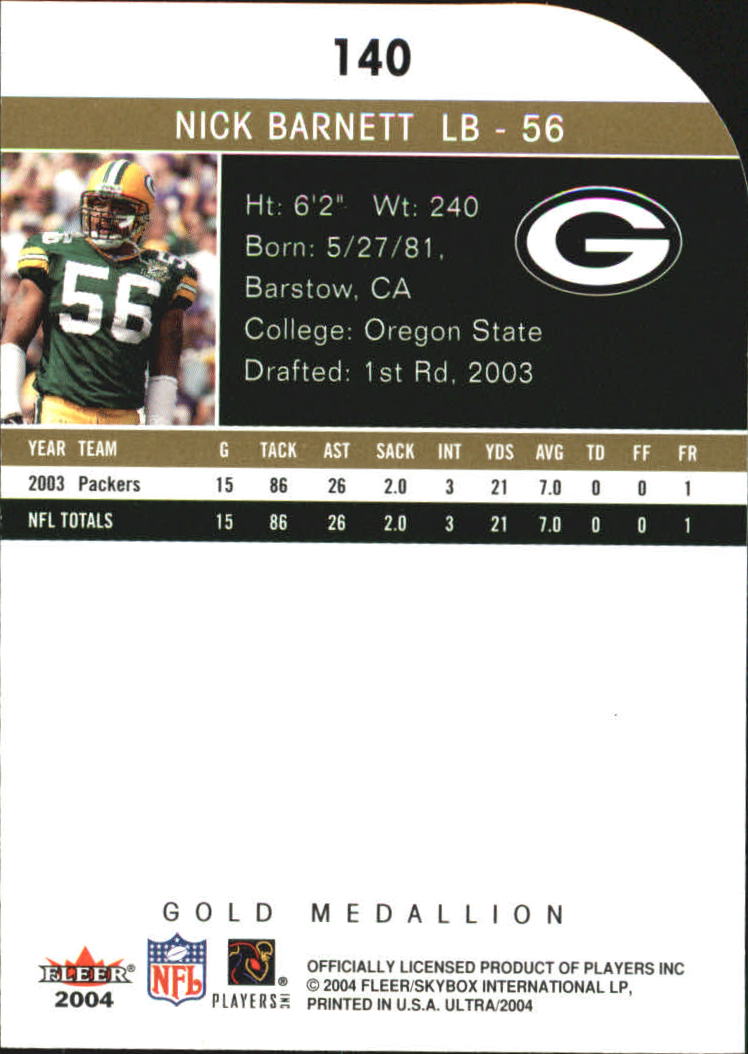 B5905- 2004 Ultra Football Assorted Insert Cards -You Pick- 15+ FREE US SHIP - Picture 249 of 401