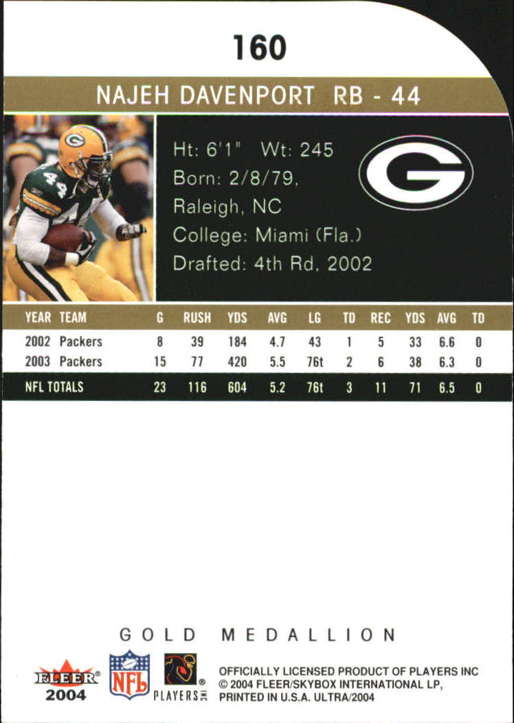 B5905- 2004 Ultra Football Assorted Insert Cards -You Pick- 15+ FREE US SHIP - Picture 281 of 401