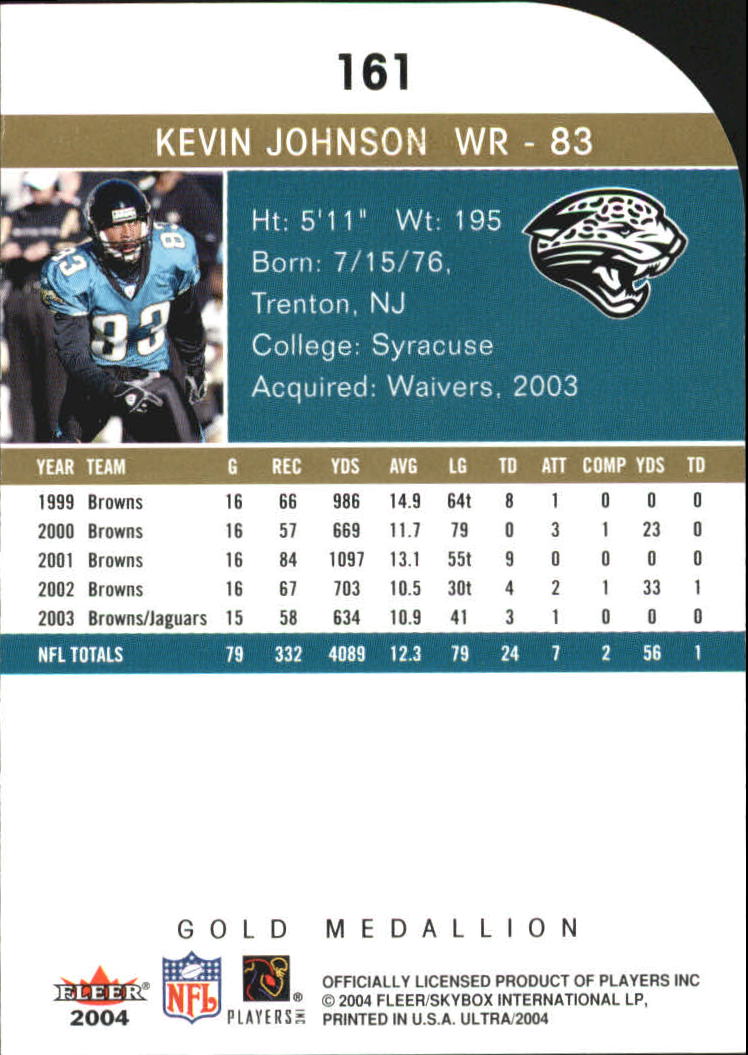 B5905- 2004 Ultra Football Assorted Insert Cards -You Pick- 15+ FREE US SHIP - Picture 283 of 401