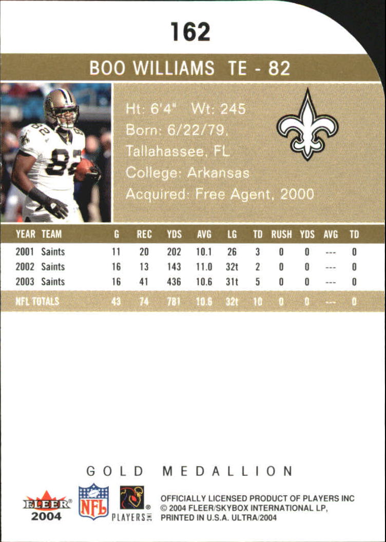 B5905- 2004 Ultra Football Assorted Insert Cards -You Pick- 15+ FREE US SHIP - Picture 285 of 401