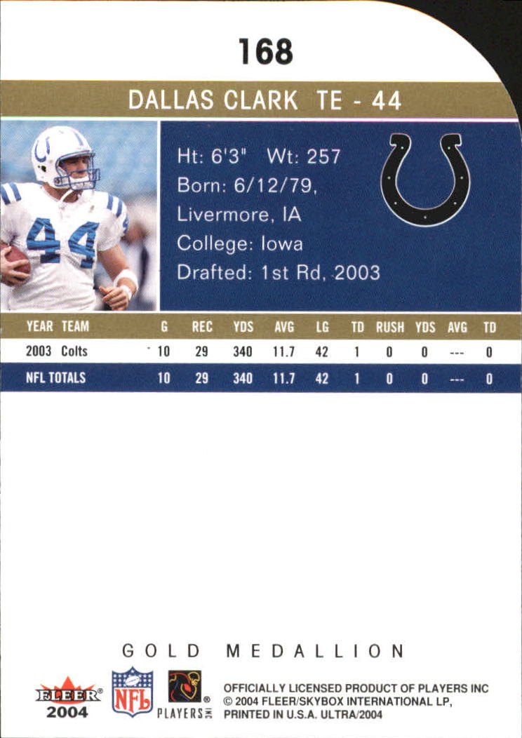 B5905- 2004 Ultra Football Assorted Insert Cards -You Pick- 15+ FREE US SHIP - Picture 297 of 401