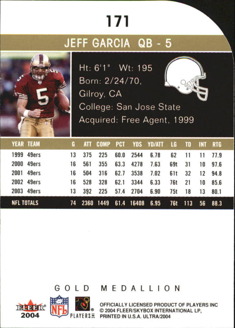 B5905- 2004 Ultra Football Assorted Insert Cards -You Pick- 15+ FREE US SHIP - Picture 299 of 401