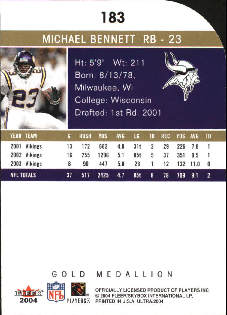 B5905- 2004 Ultra Football Assorted Insert Cards -You Pick- 15+ FREE US SHIP - Picture 317 of 401