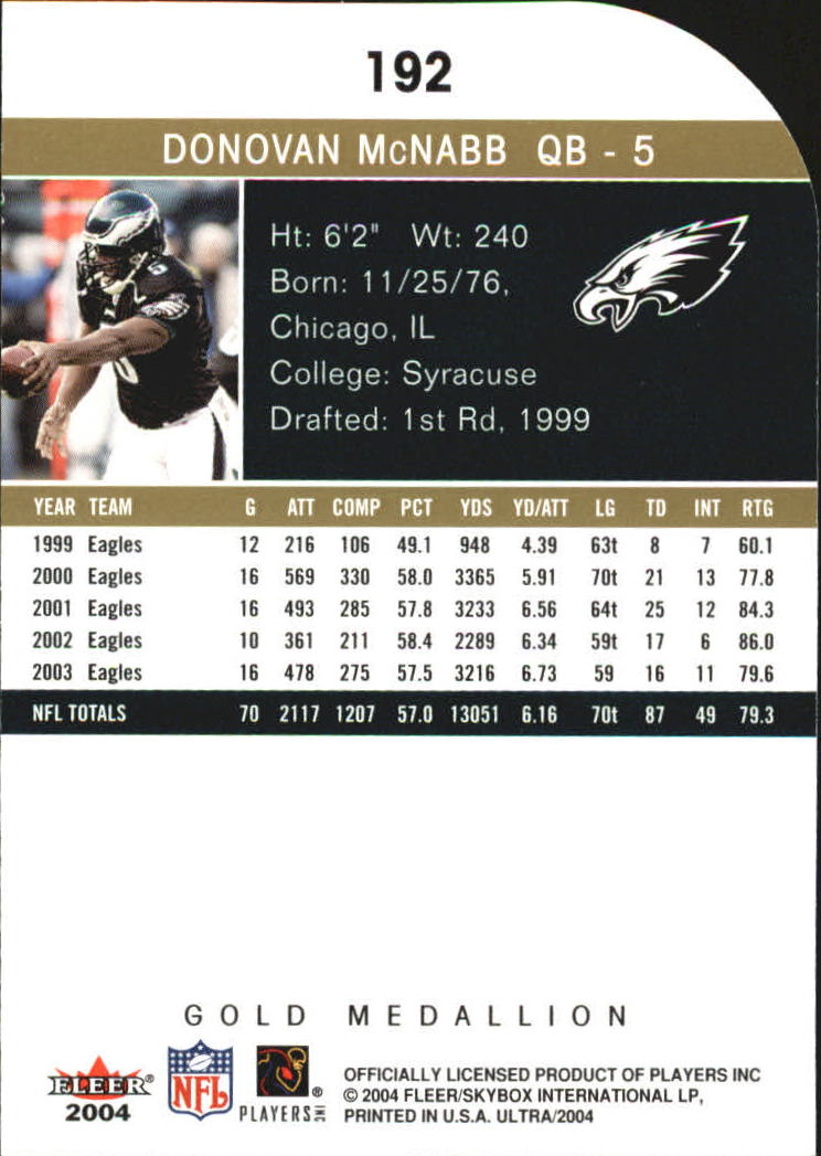B5905- 2004 Ultra Football Assorted Insert Cards -You Pick- 15+ FREE US SHIP - Picture 331 of 401