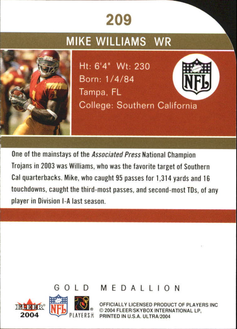 B5905- 2004 Ultra Football Assorted Insert Cards -You Pick- 15+ FREE US SHIP - Picture 351 of 401