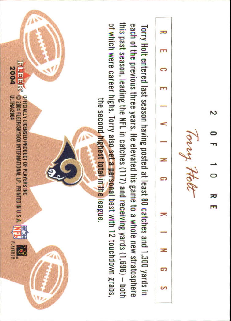 B5905- 2004 Ultra Football Assorted Insert Cards -You Pick- 15+ FREE US SHIP - Picture 397 of 401