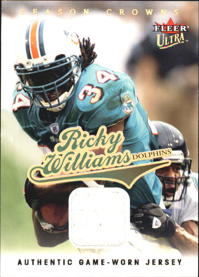 2004 Ultra Season Crowns Game Used Copper #14 Ricky Williams