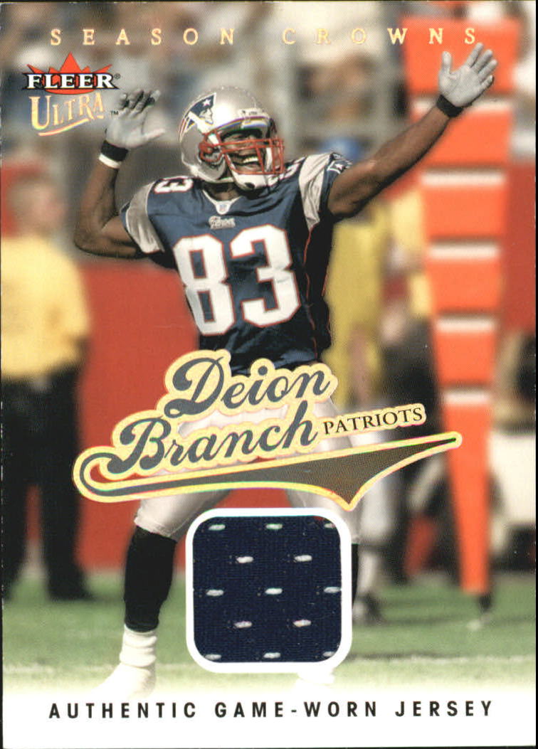 2004 Ultra Season Crowns Game Used Copper #19 Deion Branch