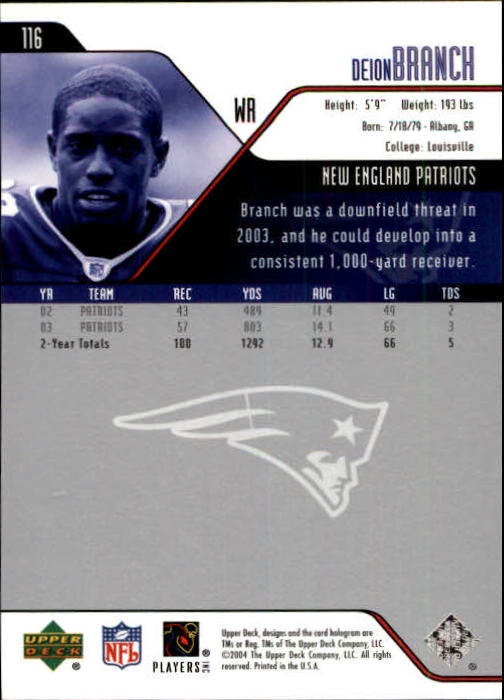 2004 upper deck rivals